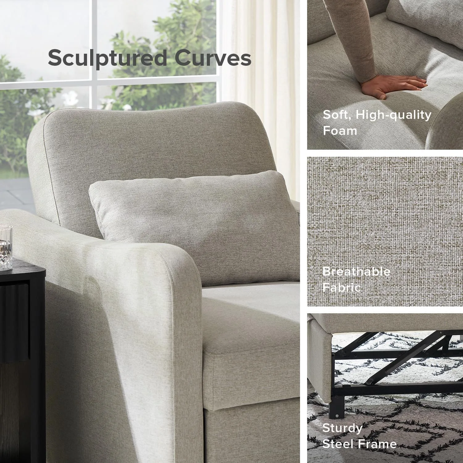 Convertible sleeper chair — image 3
