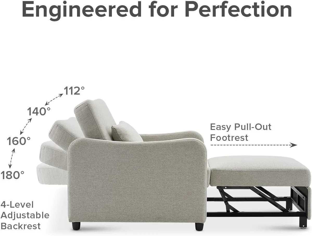 Convertible sleeper chair — image 4